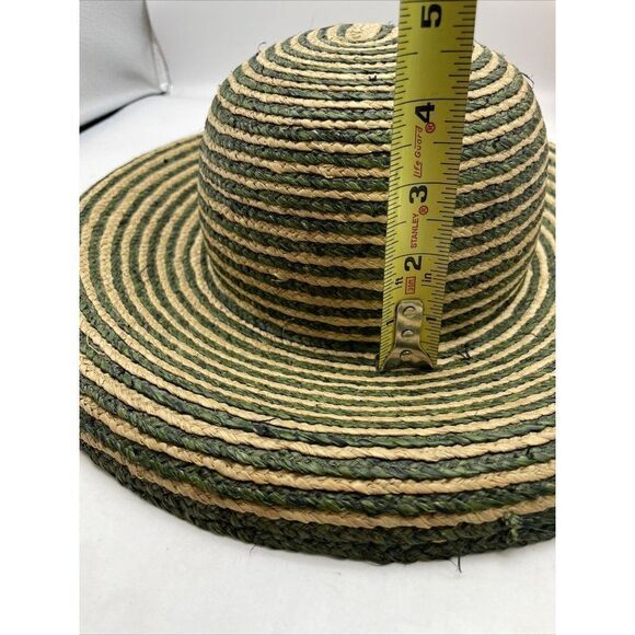 Donewell Australia Straw Sun Hat Stripes Womens
